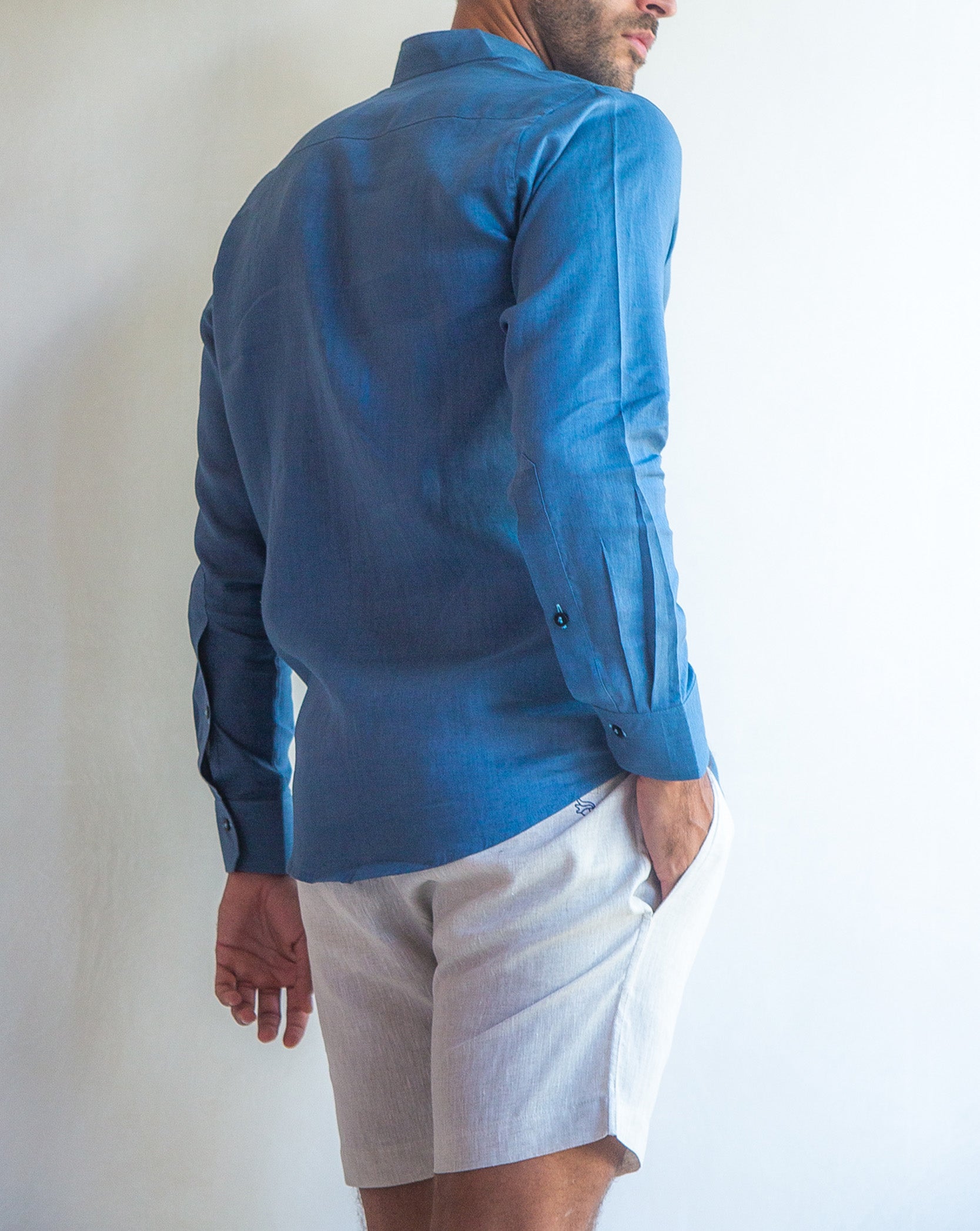 CAPRI Linen Bermudas - Sand - CRASQI