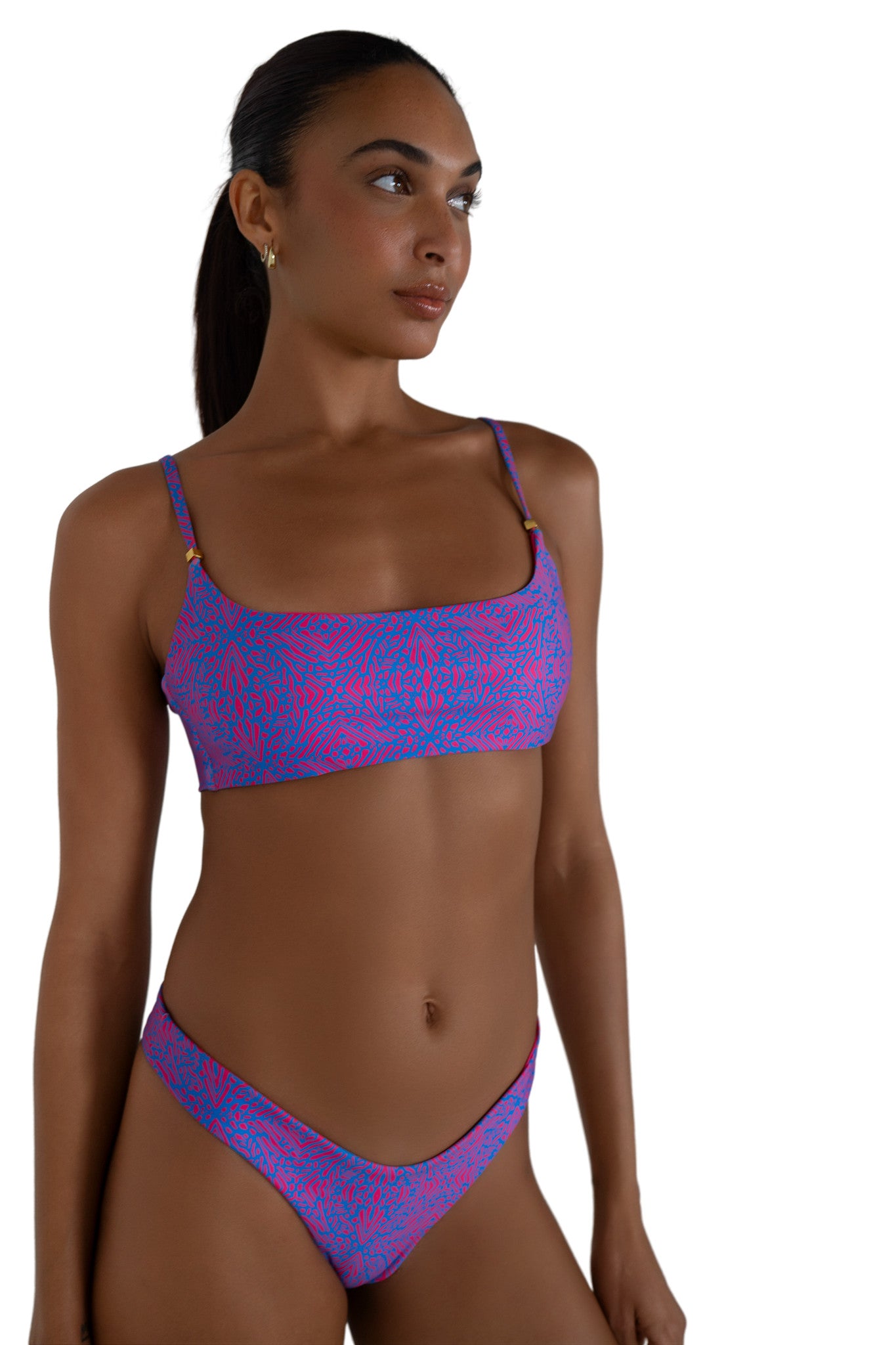 Mochima Cropped Bikini Set - CRASQI