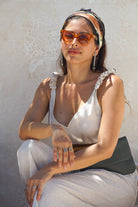 PANAREA Linen Jumper - Beige - CRASQI