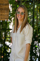 Shirt dress - Sand - CRASQI