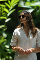Shirt dress - Sand - CRASQI