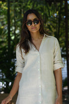 Shirt dress - Sand - CRASQI