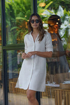 Shirt dress - Sand - CRASQI