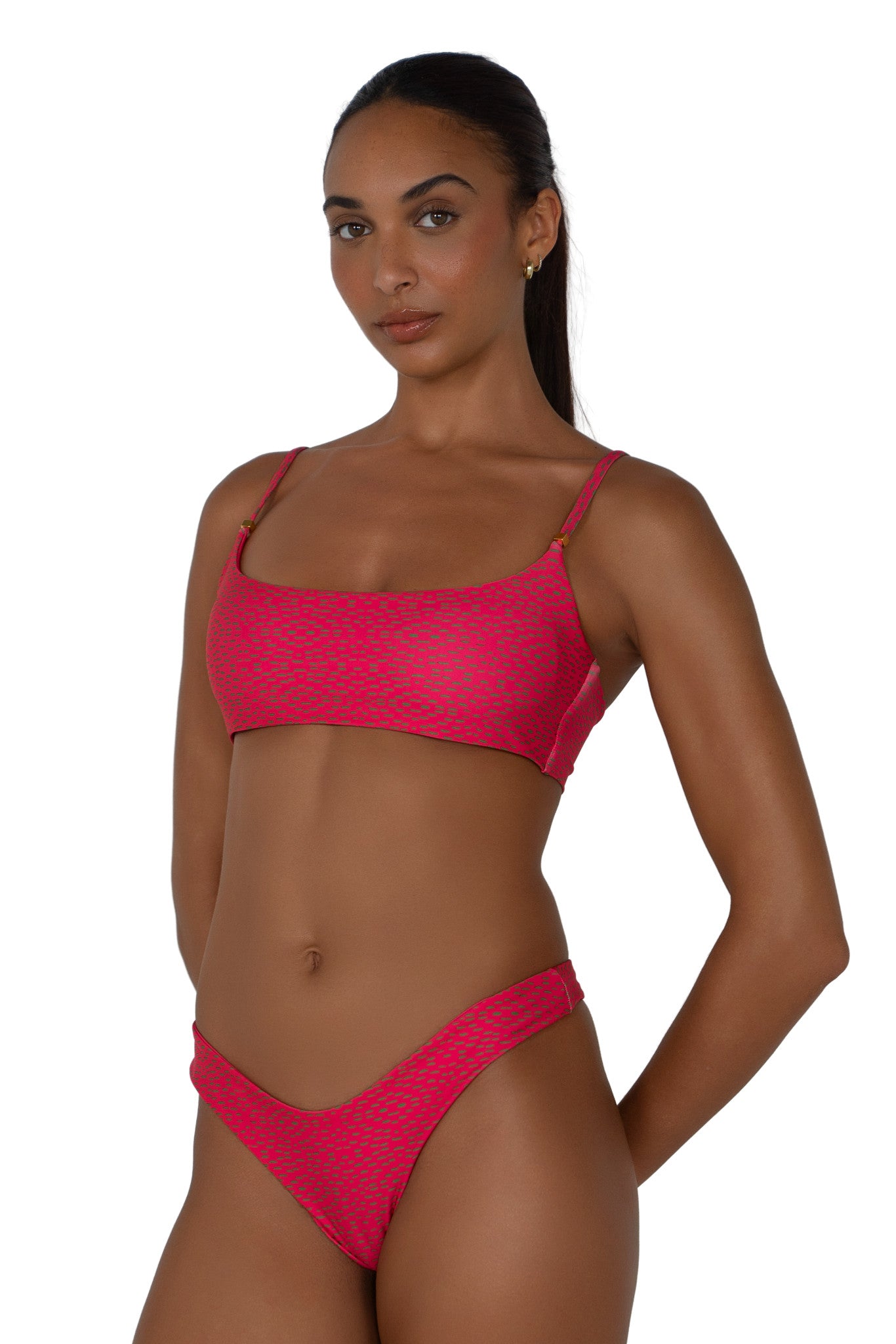 La Tortuga Cropped Bikini Set - CRASQI