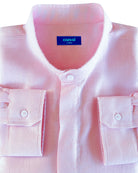 MENORCA Linen Shirt - Light Pink/Light Pink - CRASQI
