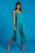GRANADINA Linen Jumper - Jade - CRASQI