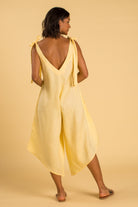 GRANADINA Linen Jumper - Light Yellow - CRASQI