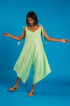 GRANADINA Linen Jumper - Apple Green - CRASQI